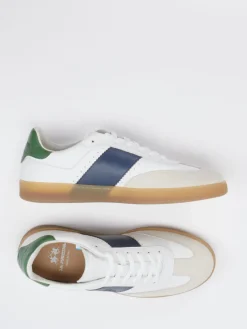 – Sneaker aus Veloursleder und Leder*La Martina New