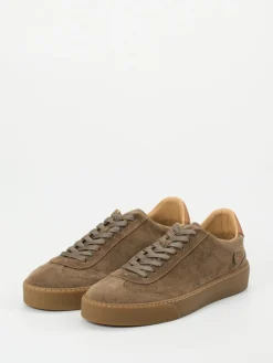 – Sneaker aus Veloursleder in Taupe*La Martina Sale
