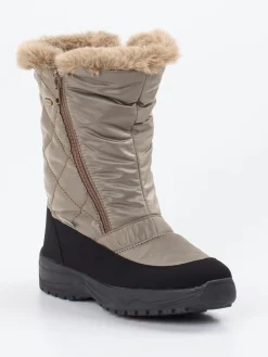 Damen Lackner – Winterstiefel aus Nylon in Taupe