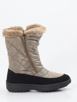 Damen Lackner – Winterstiefel aus Nylon in Taupe