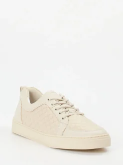 – Sneaker aus Kalbleder in Cremeweiß*Leandro Lopes Discount