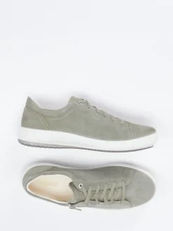 – Sneaker aus Veloursleder salbei*Legero Best