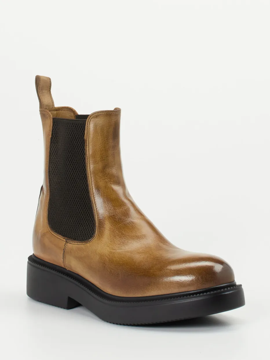 – Chelsea Boots aus Büffelleder cognac*Lemargo Hot