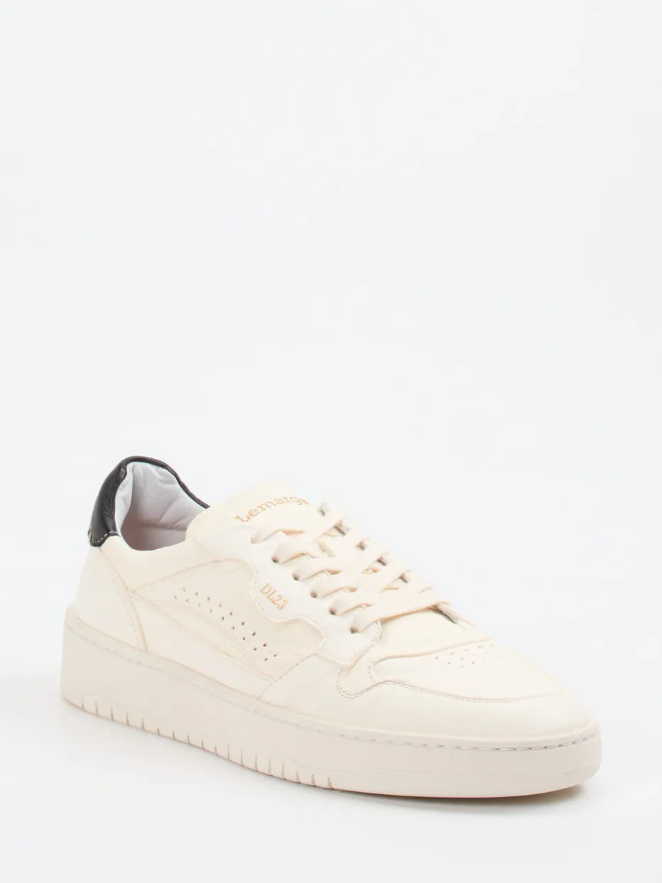 Herren Lemargo – Low-Top-Sneaker aus Hirschleder Creme