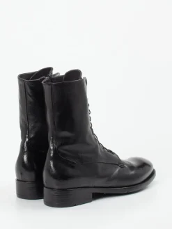 – Schnürstiefelette aus Büffelleder*Lemargo New