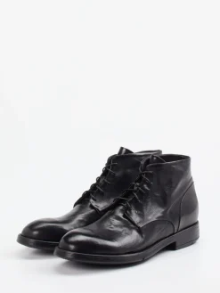 Herren Lemargo – Schnürstiefelette aus Büffelleder