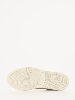 Damen Lemargo – Sneaker aus genarbtem Glattleder Off-White