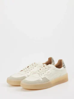 Damen Lemargo – Sneaker aus Hirschleder in Creme