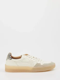 Damen Lemargo – Sneaker aus Hirschleder in Creme
