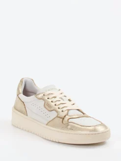 Damen Lemargo – Sneaker aus Hirschleder mit Metallic-Finish