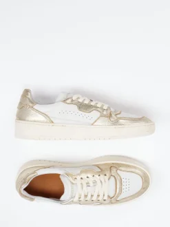 Damen Lemargo – Sneaker aus Hirschleder mit Metallic-Finish