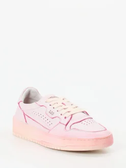 Damen Lemargo – Sneaker aus Metallicleder in Hellrosa