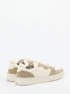 Damen Lemargo – Sneaker aus Velours- und Glattleder Creme