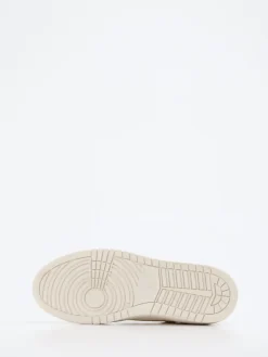 Damen Lemargo – Sneaker aus Velours- und Glattleder Creme