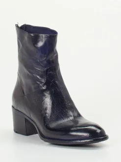 Damen Lemargo – Stiefelette aus Büffelleder Dunkel