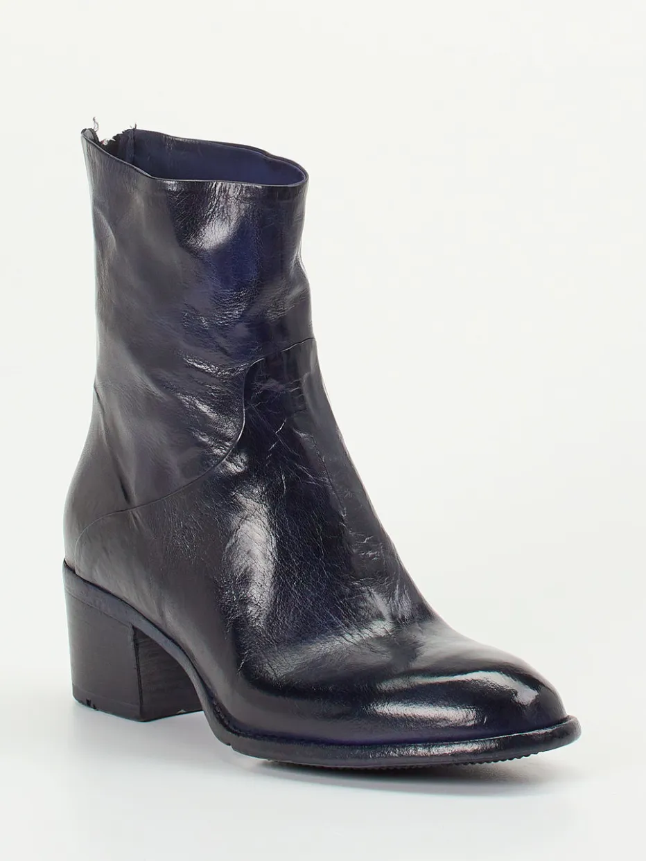 Damen Lemargo – Stiefelette aus Büffelleder Dunkel