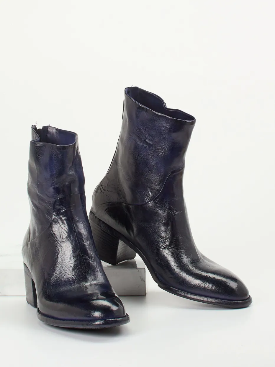 Damen Lemargo – Stiefelette aus Büffelleder Dunkel