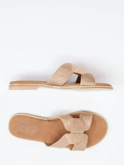 Lisa&Jo – Pantolette aus geflochtenem Textil*Lisau0026Jo Discount