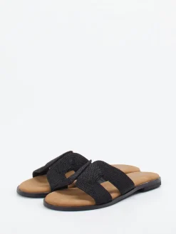 Lisa&Jo – Pantolette aus Textil in*Lisau0026Jo New