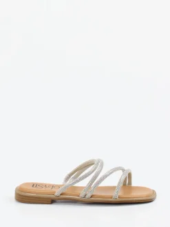 Lisa&Jo – Zehensandalen aus Metallic mit Strass*Lisau0026Jo Best