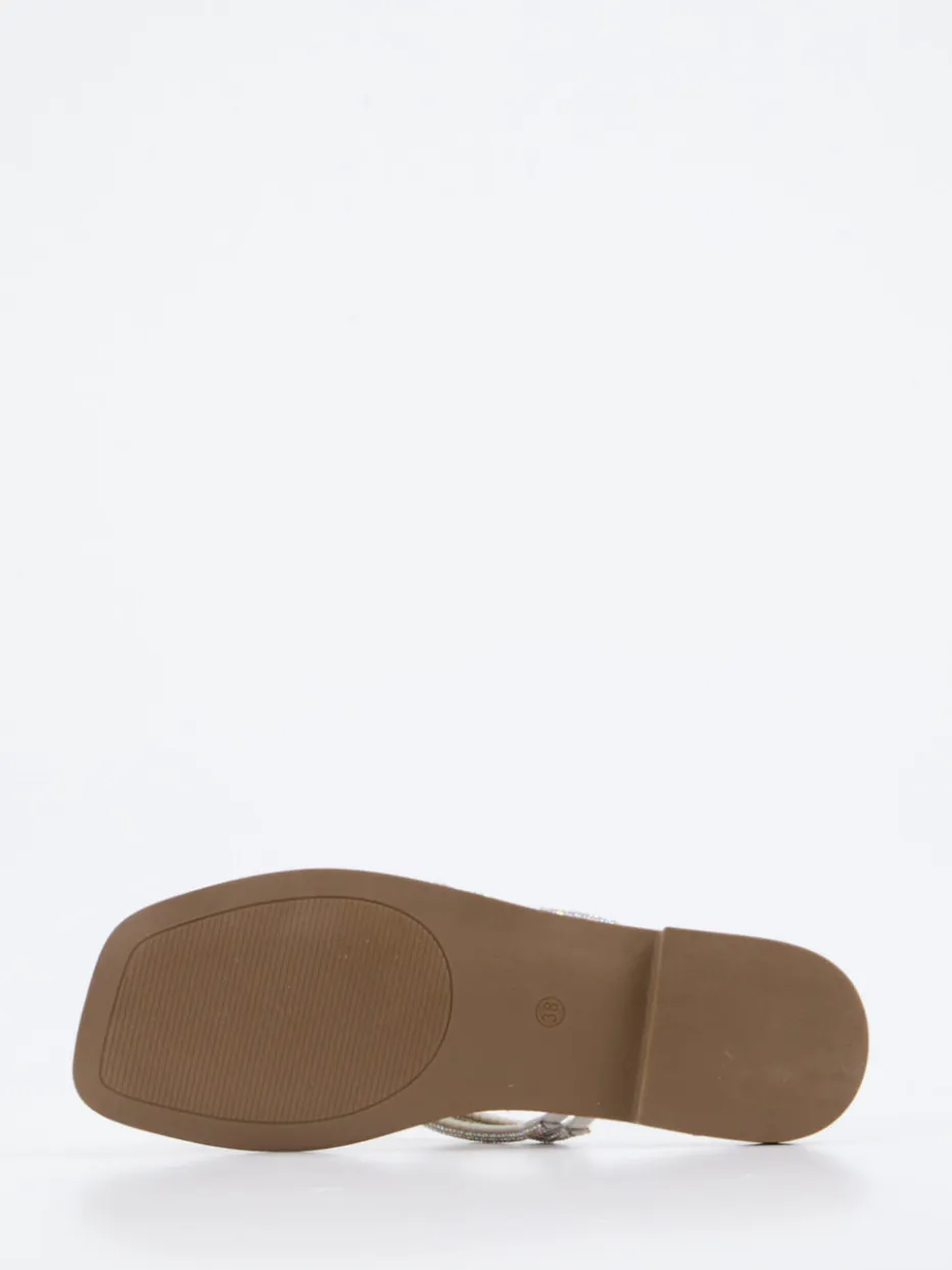 Lisa&Jo – Zehensandalen aus Metallic mit Strass*Lisau0026Jo Best