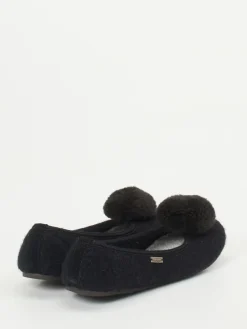 Damen Living Kitzbühel – Ballerina-Hausschuhe aus Wolle