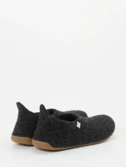 – Filzpantoffeln aus Wollfilz anthrazit*Living Kitzbühel