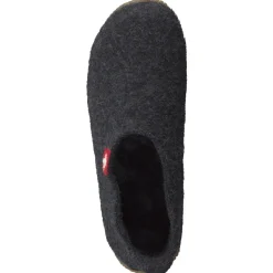 – Filzpantoffeln aus Wollfilz anthrazit*Living Kitzbühel