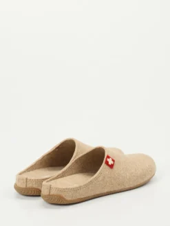 Damen Living Kitzbühel – Filzpantoffel aus Wolle beige