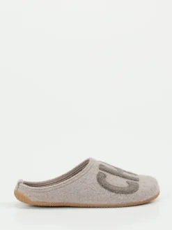 – Filzpantoffeln aus Wolle hellgrau*Living Kitzbühel Outlet