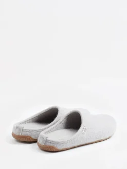 – Filzpantoffeln aus Wolle hell*Living Kitzbühel Sale