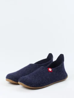 – Filzpantoffel aus Wollfilz Dunkel*Living Kitzbühel Best