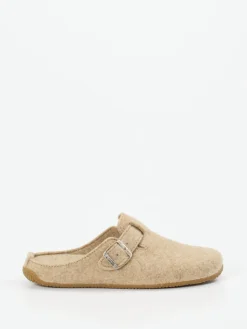 Damen Living Kitzbühel – Hausschuhe aus Wollfilz beige