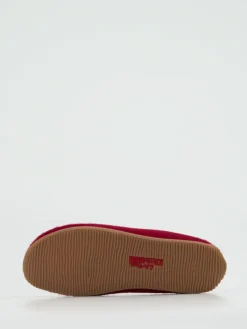 Damen Living Kitzbühel – Hausschuh aus Wolle in Bordeaux