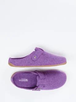 – Hausschuh aus Wollfilz in Lila*Living Kitzbühel Hot
