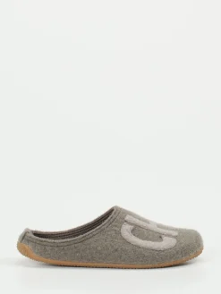 – Hausschuhe aus Wollfilz mittelgrau*Living Kitzbühel Sale