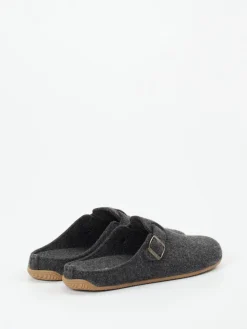 Herren Living Kitzbühel – Pantoffel aus Filz anthrazit
