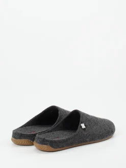 Herren Living Kitzbühel – Pantoffel aus Wollfilz anthrazit