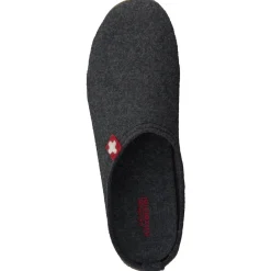 Herren Living Kitzbühel – Pantoffel aus Wollfilz anthrazit
