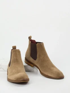 Herren Lloyd – Chelsea Boots aus Veloursleder sand