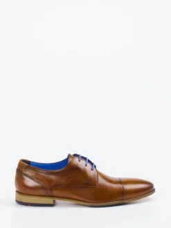 – Derby-Schnürschuh aus Kalbleder cognac*Lloyd New