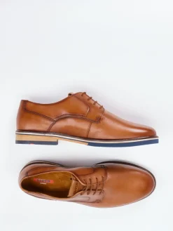 Herren Lloyd – Derby-Schnürschuh aus Kalbleder Cognac