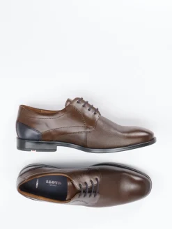 Herren Lloyd – Derby-Schnürschuh aus geprägtem Leder