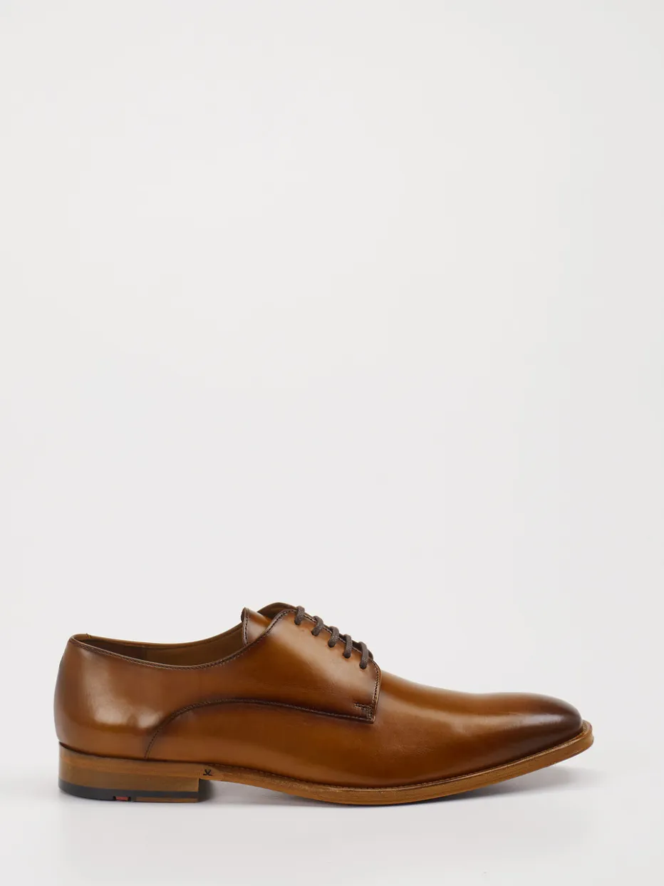 Herren Lloyd – Derby-Schnürschuh aus Kalbleder cognac