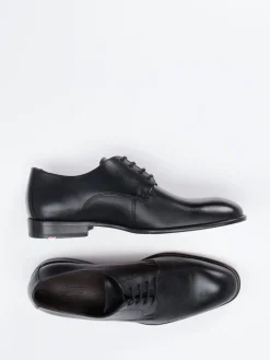 – Derby-Schnürschuh aus geprägtem Leder*Lloyd Sale