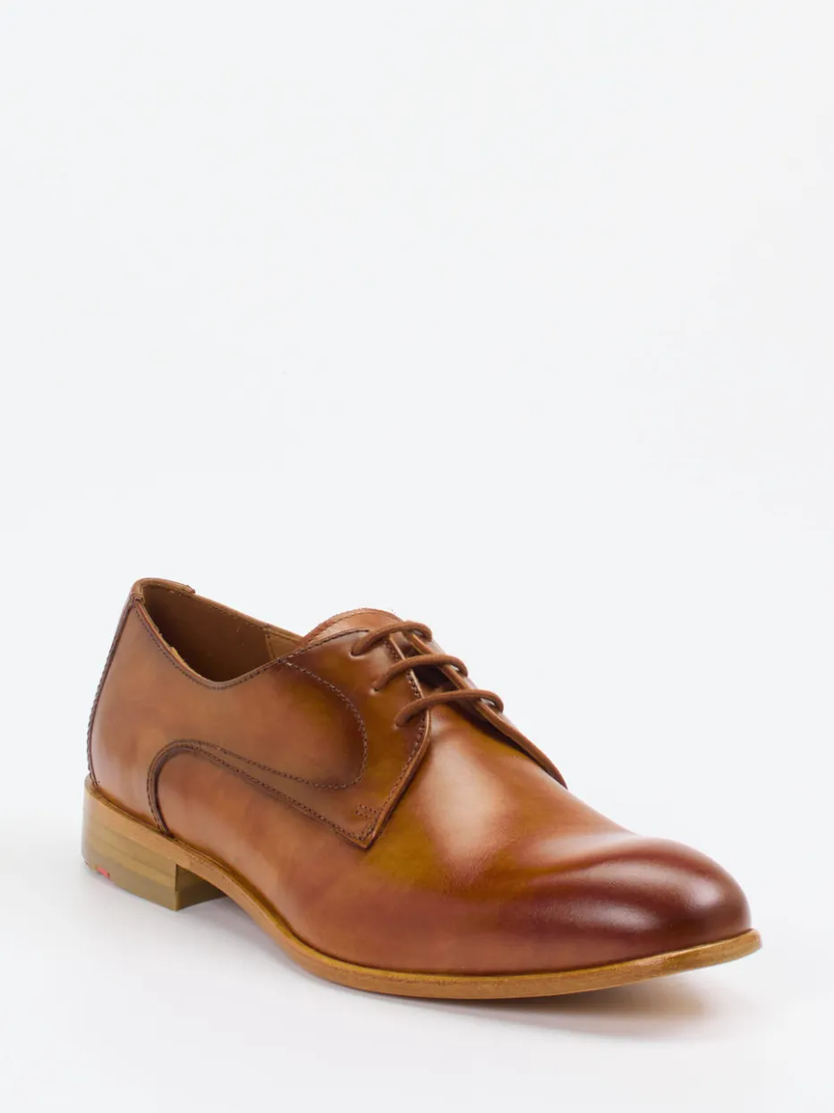 – Derby-Schnürschuh aus Kalbleder cognac*Lloyd Best