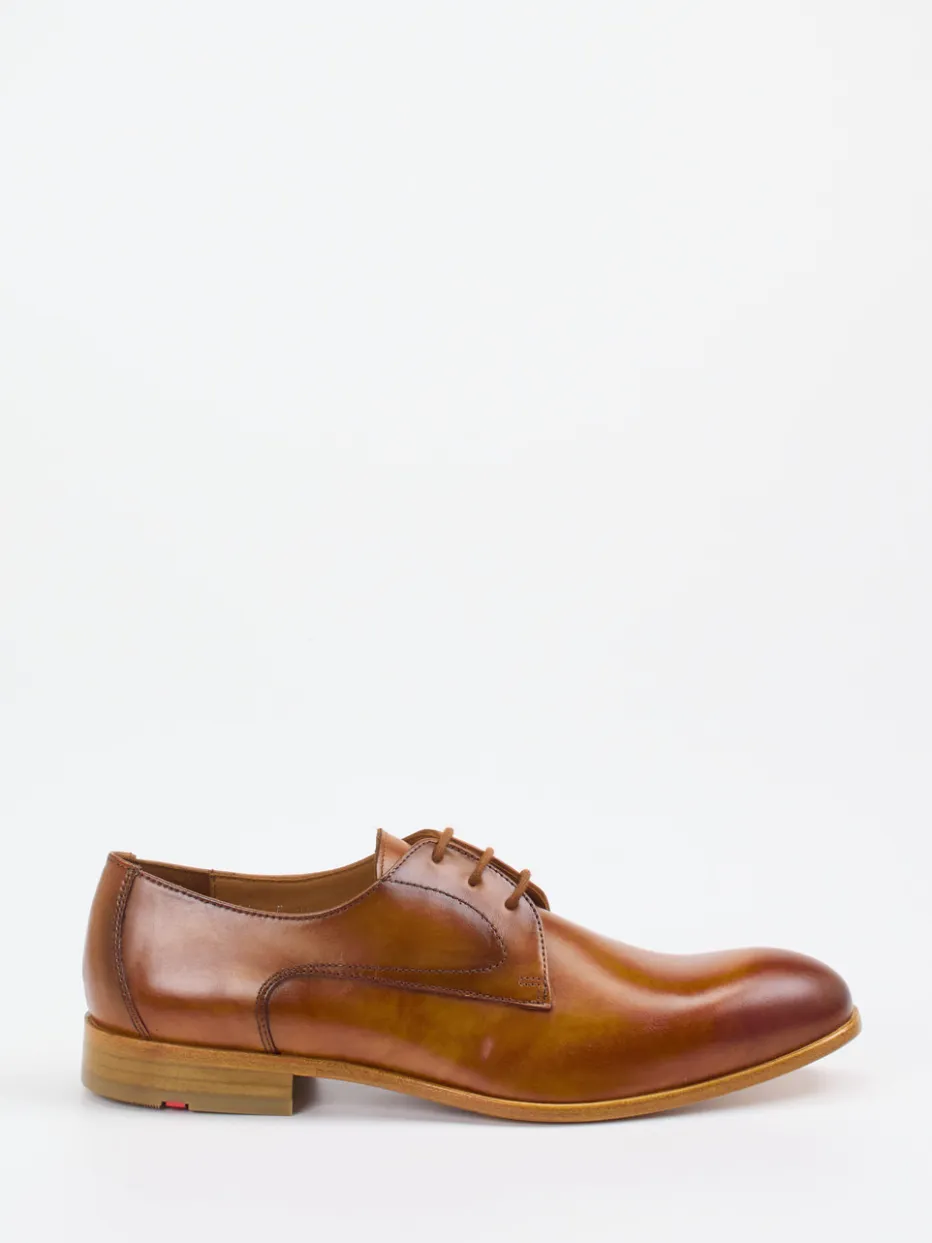– Derby-Schnürschuh aus Kalbleder cognac*Lloyd Best