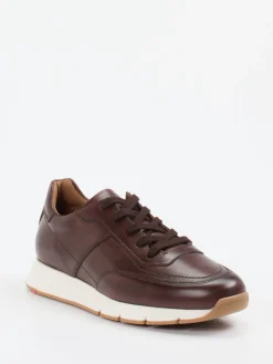 – Leder-Sneaker aus Kalbleder Dunkel*Lloyd Hot