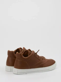 Herren Lloyd – Mid-Top Sneaker aus Kalbleder cognac