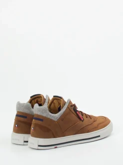 Herren Lloyd – Mid-Top Sneaker aus Kalbleder cognac